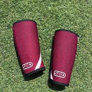 SBD Apparel Weightlifting Phoenix Red Knee Sleeves 5mm XS